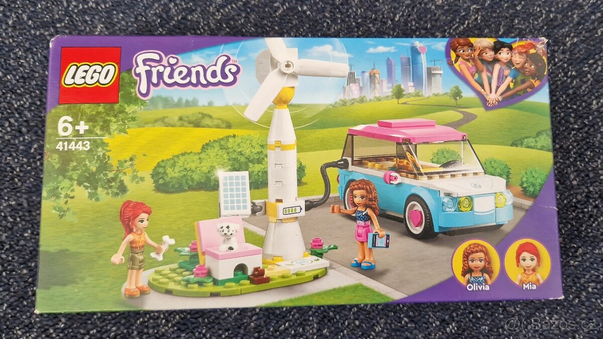 Lego Friends 41443 Olivia a její elektromobil