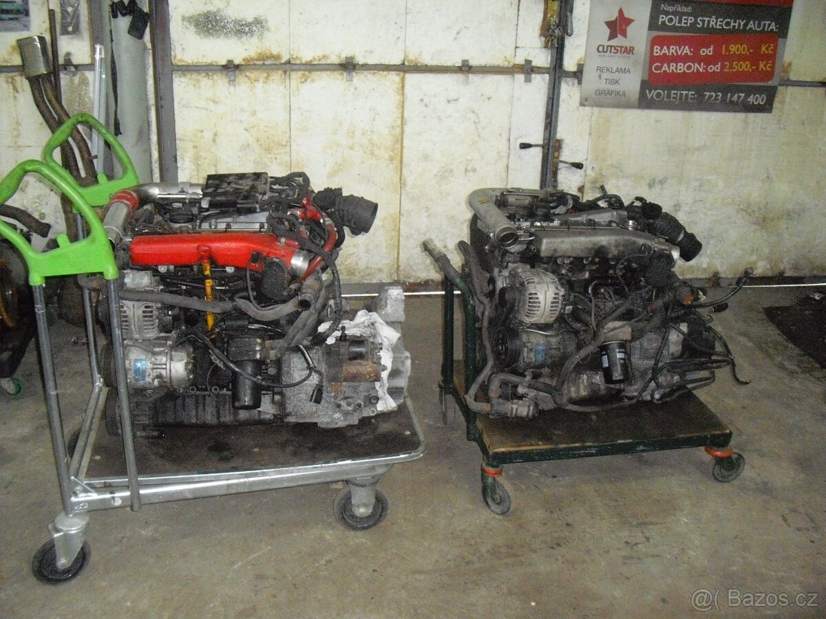 Motor Audi TT,Seat cupraR, BAM