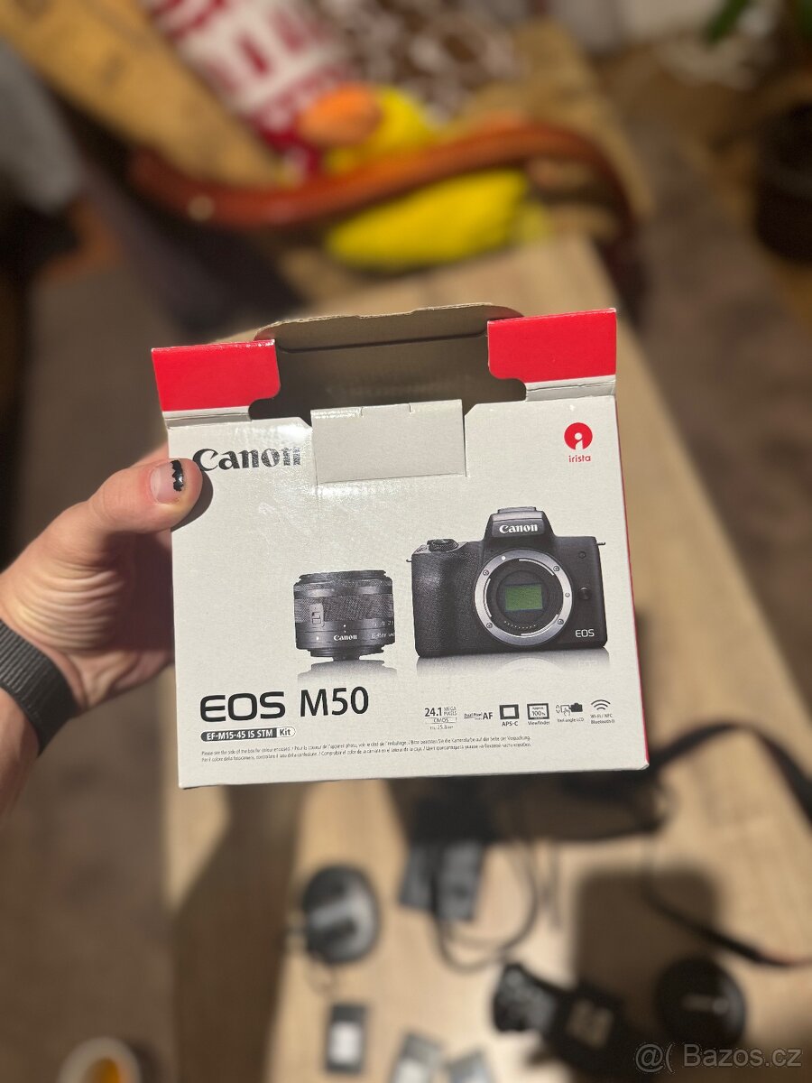 FOŤÁK/KAMERA CANON EOS M50