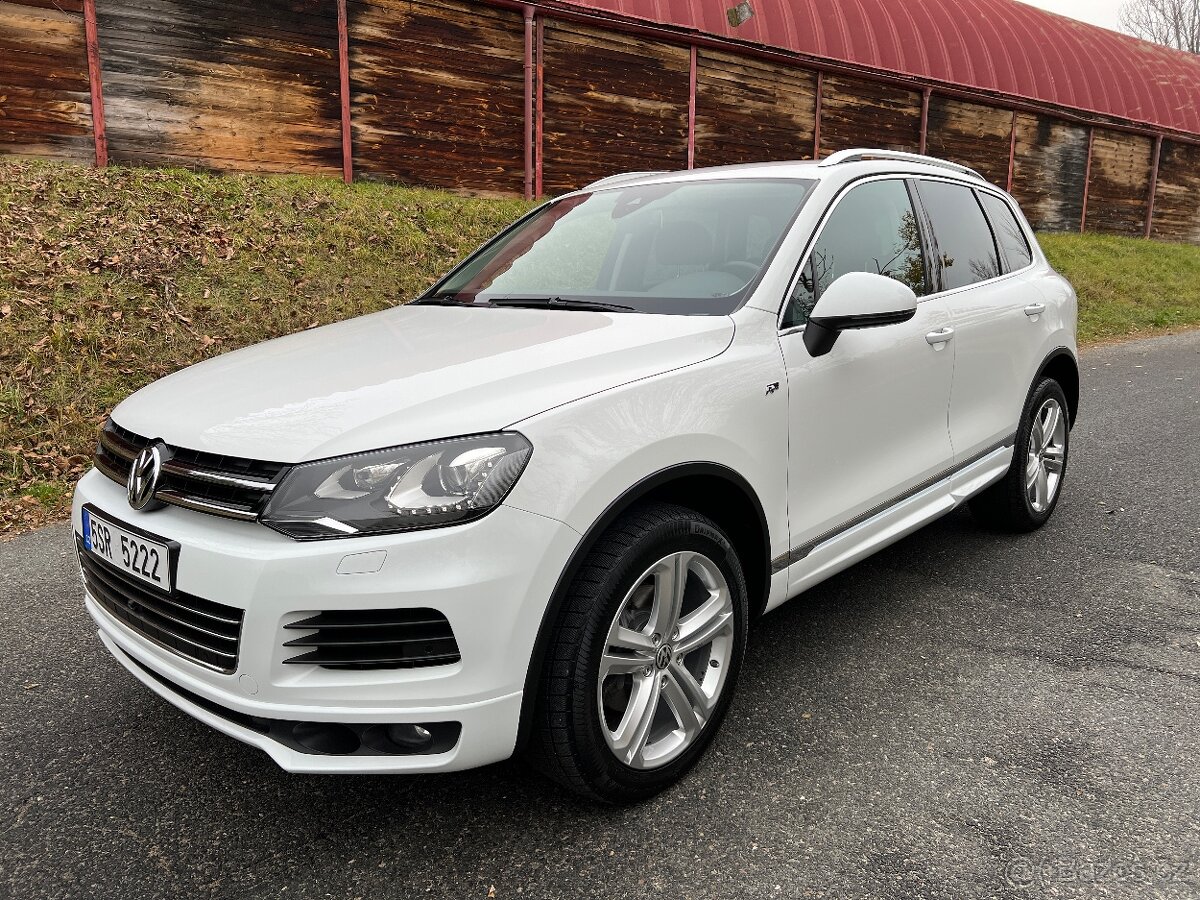 Vw Touareg 3.0TDI 180kw, Rline, DPH, CZ, tažné, vzduch