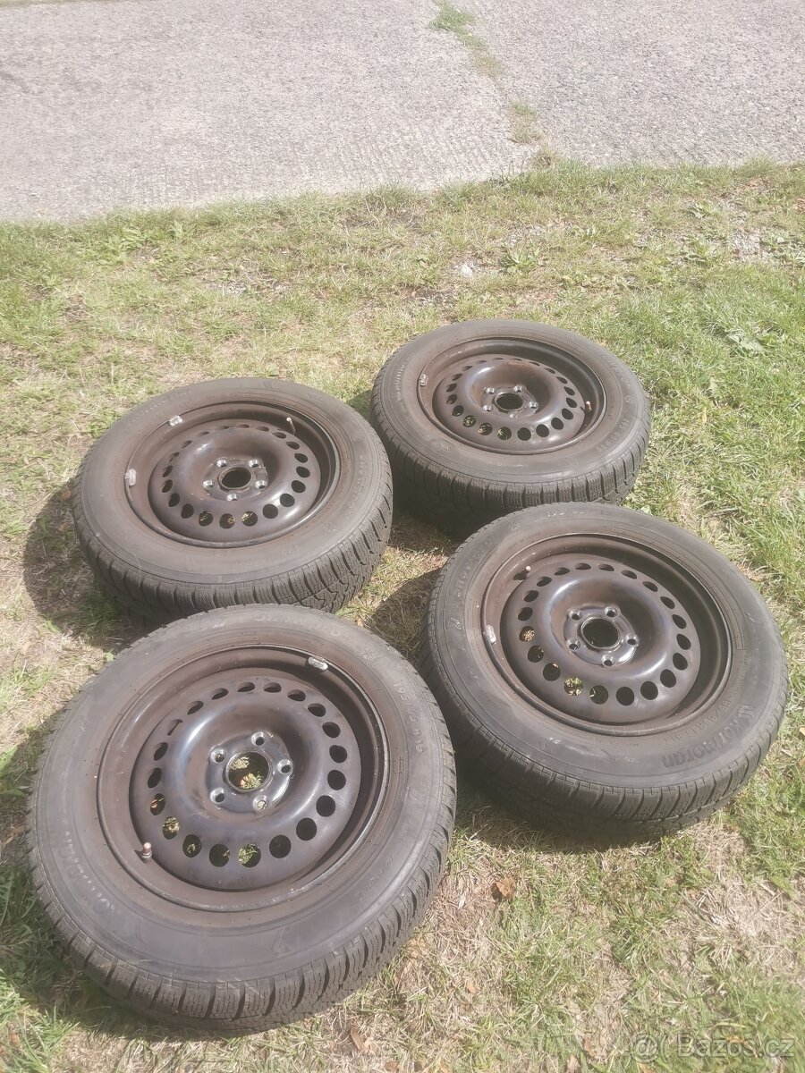 Zimní sada 5x108. 195/65R15 91T Renault