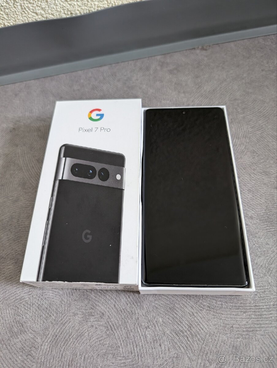 [Prodáno] Google Pixel 7 Pro - na opravu nebo ND