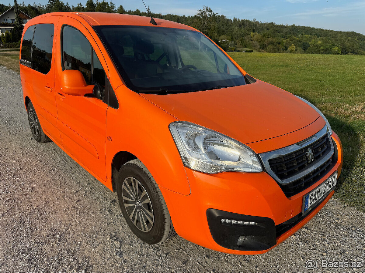 PARTNER TEPEE 1.6BlueHDI 73kW FACELIFT NAVI KOUP. ČR DPH