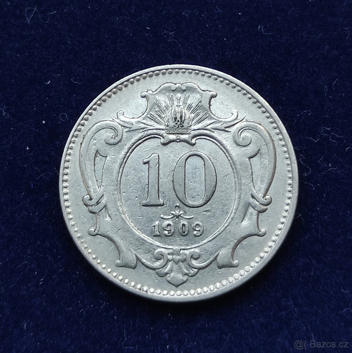 10 heller 1909 František Josef l.