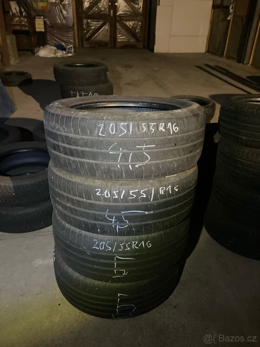 Prodám letní pneu 205/55r16