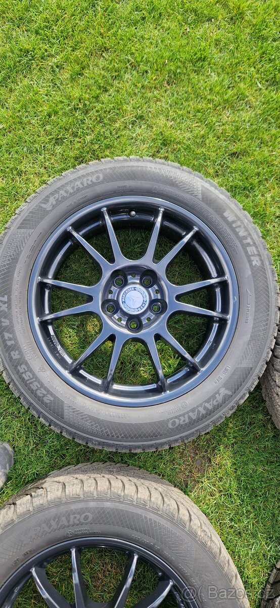 5 x112 R17 Mercedes ALU kola s PNEU