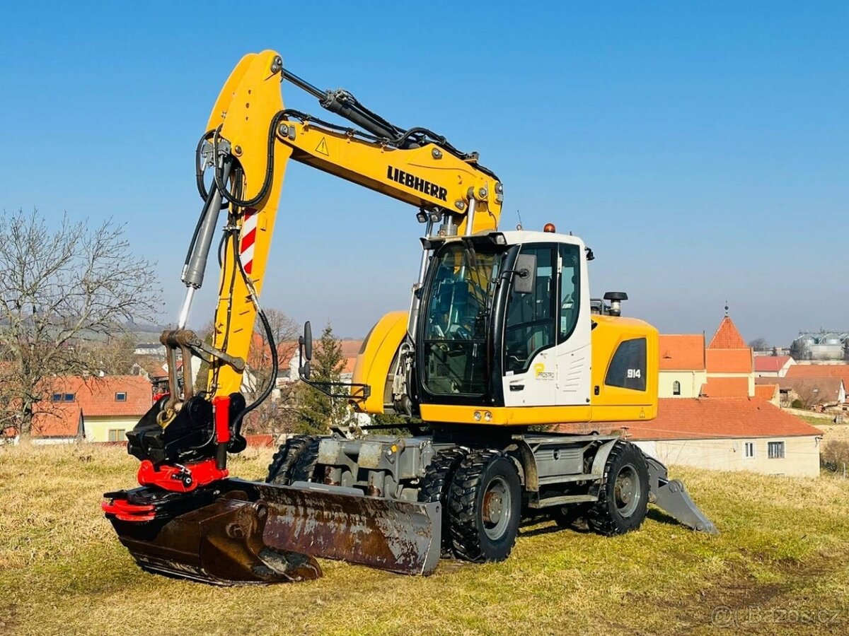 Kolové rypadlo Liebherr A914