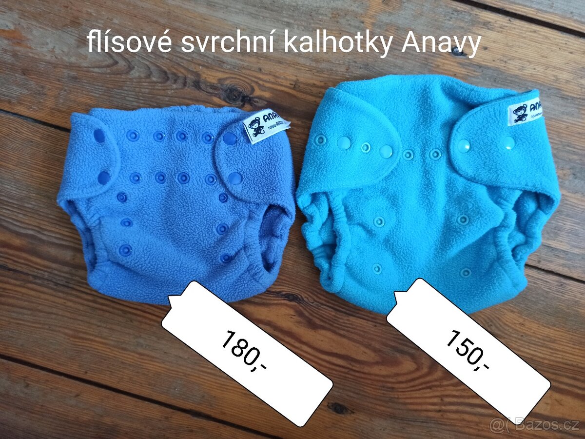 Svrchní kalhotky flísové