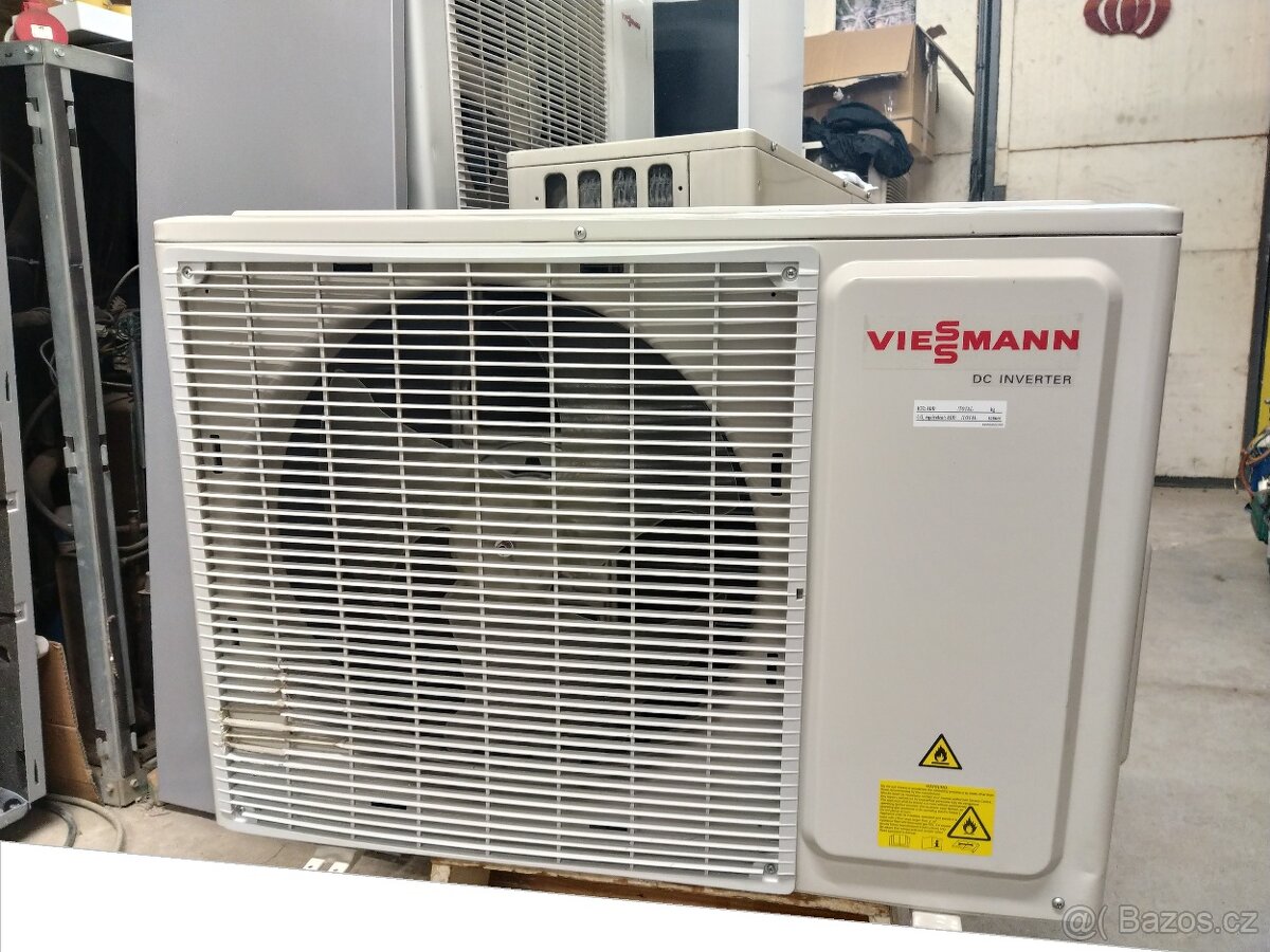 Topná klimatizace Viessmann 6kW 1+2 Zánovní