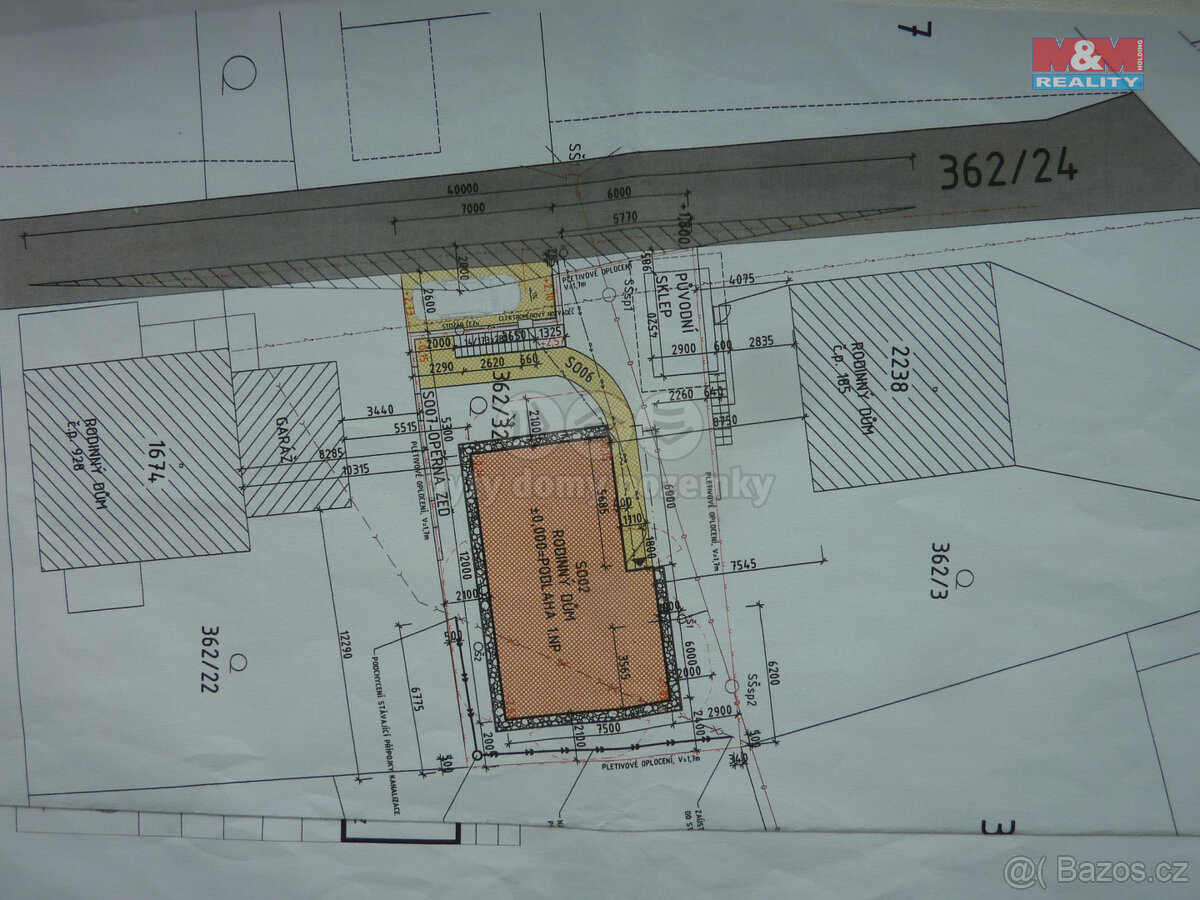 Prodej pozemku k bydlení, 284 m², Náchod, ul. Smiřických