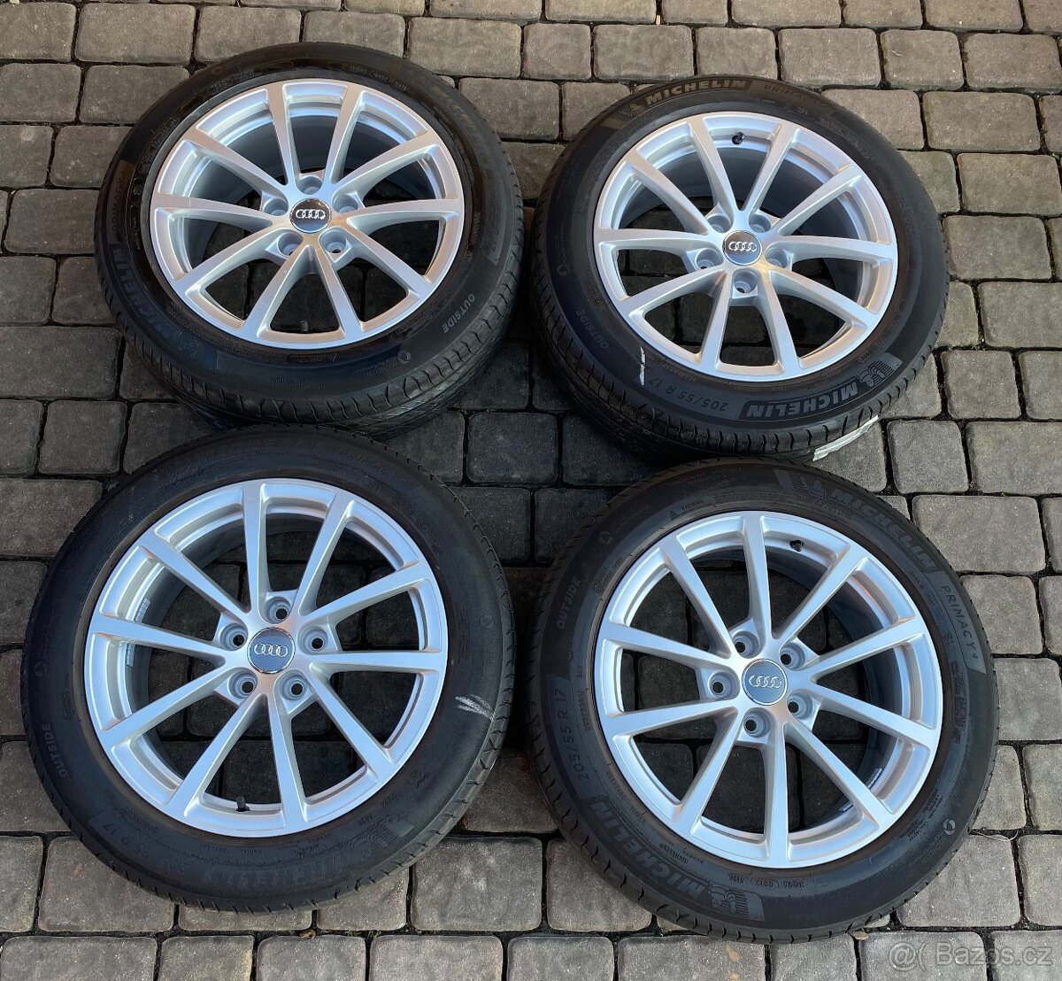 ALU KOLA AUDI 5X112 R17 TOP KOLA LÉTO SADA