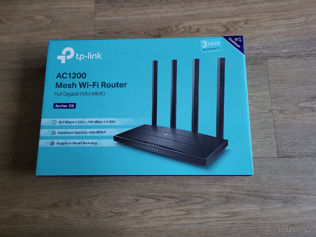 Wifi Router tp-link AC1200 Full Gigabit Archer C6