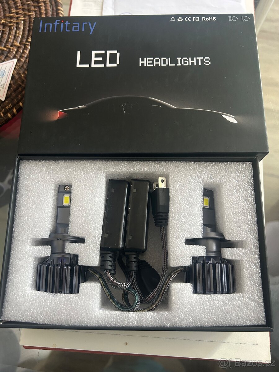 LED Autožárovky s chlazením.(H7)