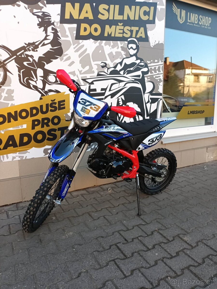 Pitbike RFZ THUNDER 140cc 19/16 modrá, možnost na splátky