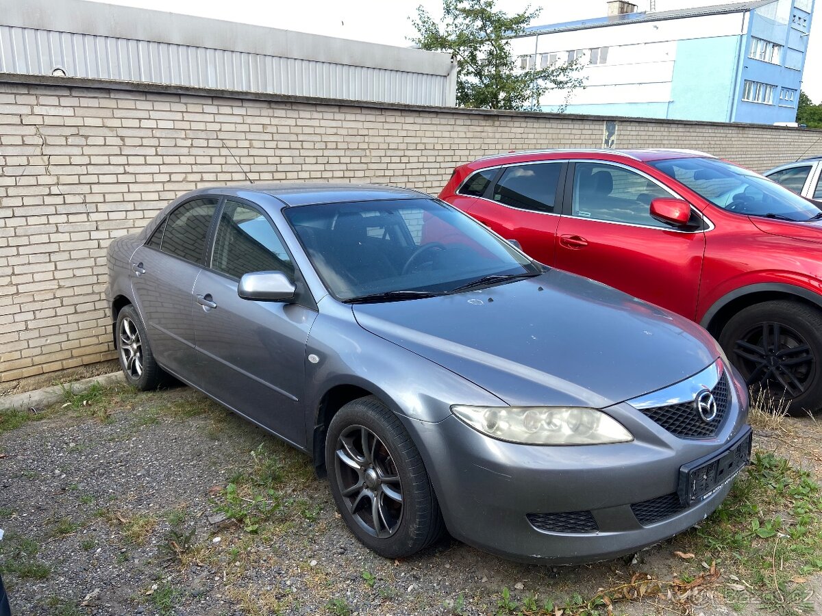 Mazda 6 na náhradní díly, na odtah