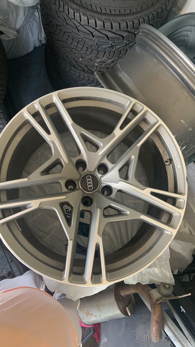 Prodám originální frézovaná kola pro Audi R8 s TPMS ventilky