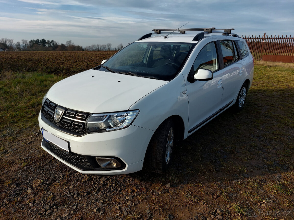 Dacia Logan MCV 1.0, ČR, 1.maj.,TAŽNÉ,stř. nosič +letní pneu