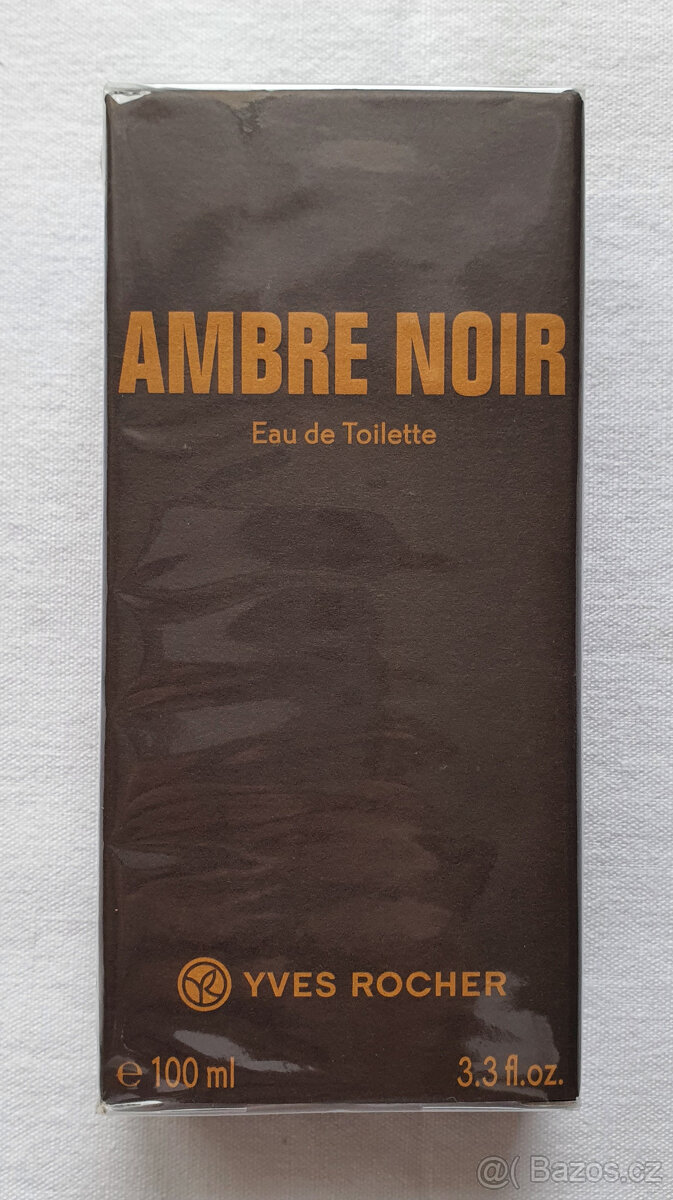 Yves Rocher - Ambre Noir 100 ml, pánská tolatení voda, NOVÁ