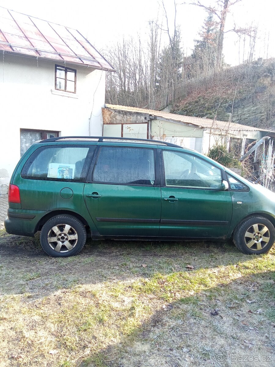 Vw Sharan 1.9tdi Alcantara nezávislé topení