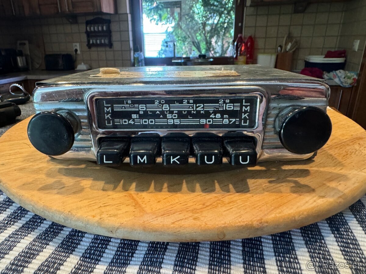 Tatra 603 radio Blaupunkt Frankfurt- original