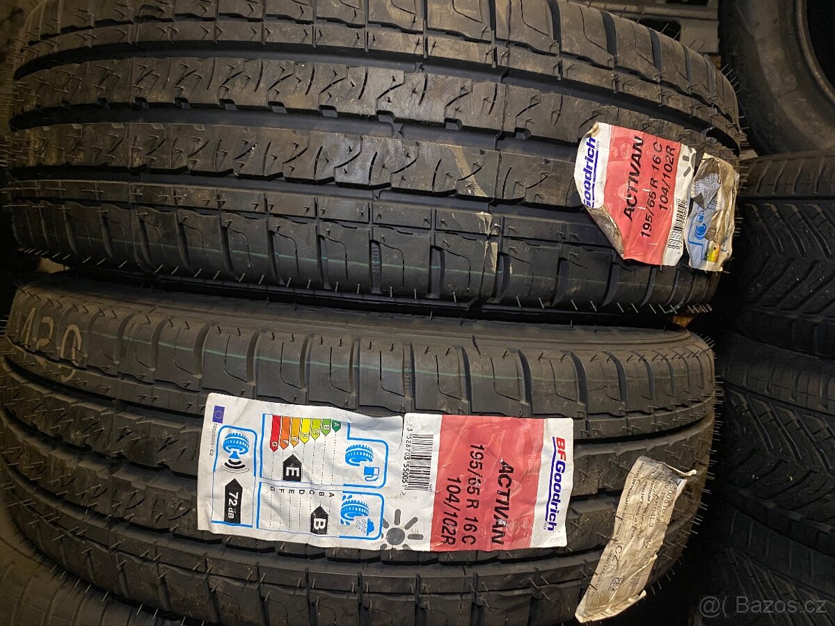 2x nove pneu bfgoodrich 195/65 R16 C