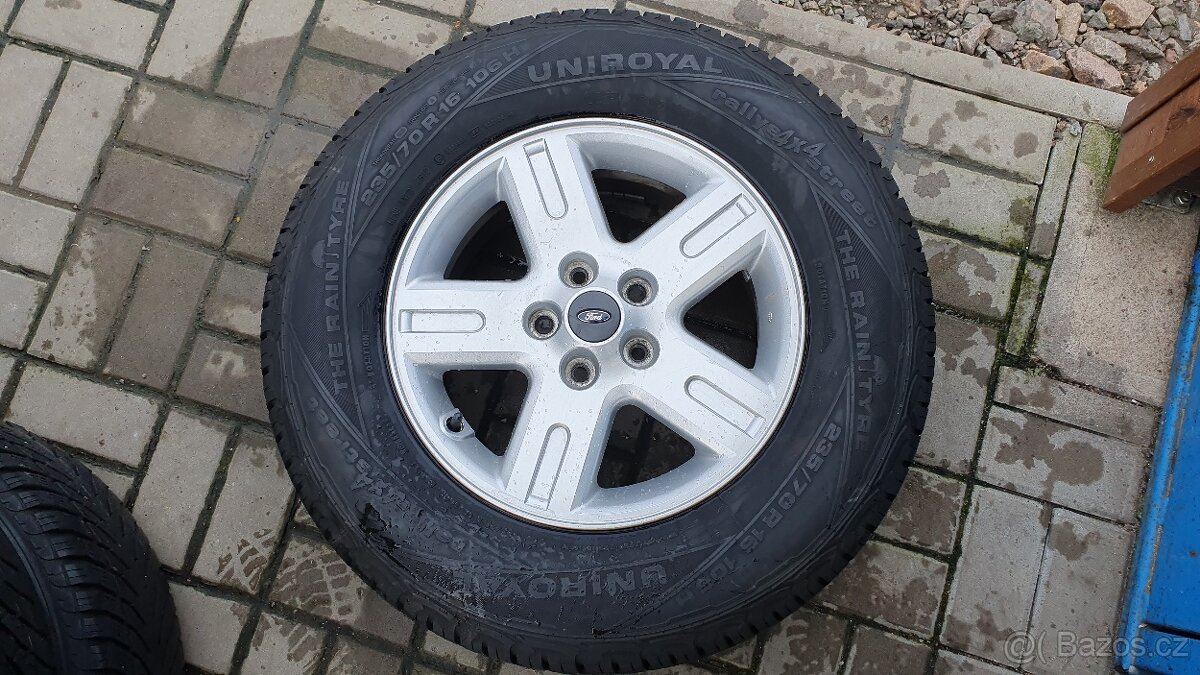 Letní Sada Alu Kola 5x114.3 235/70 R16 Ford Maverick