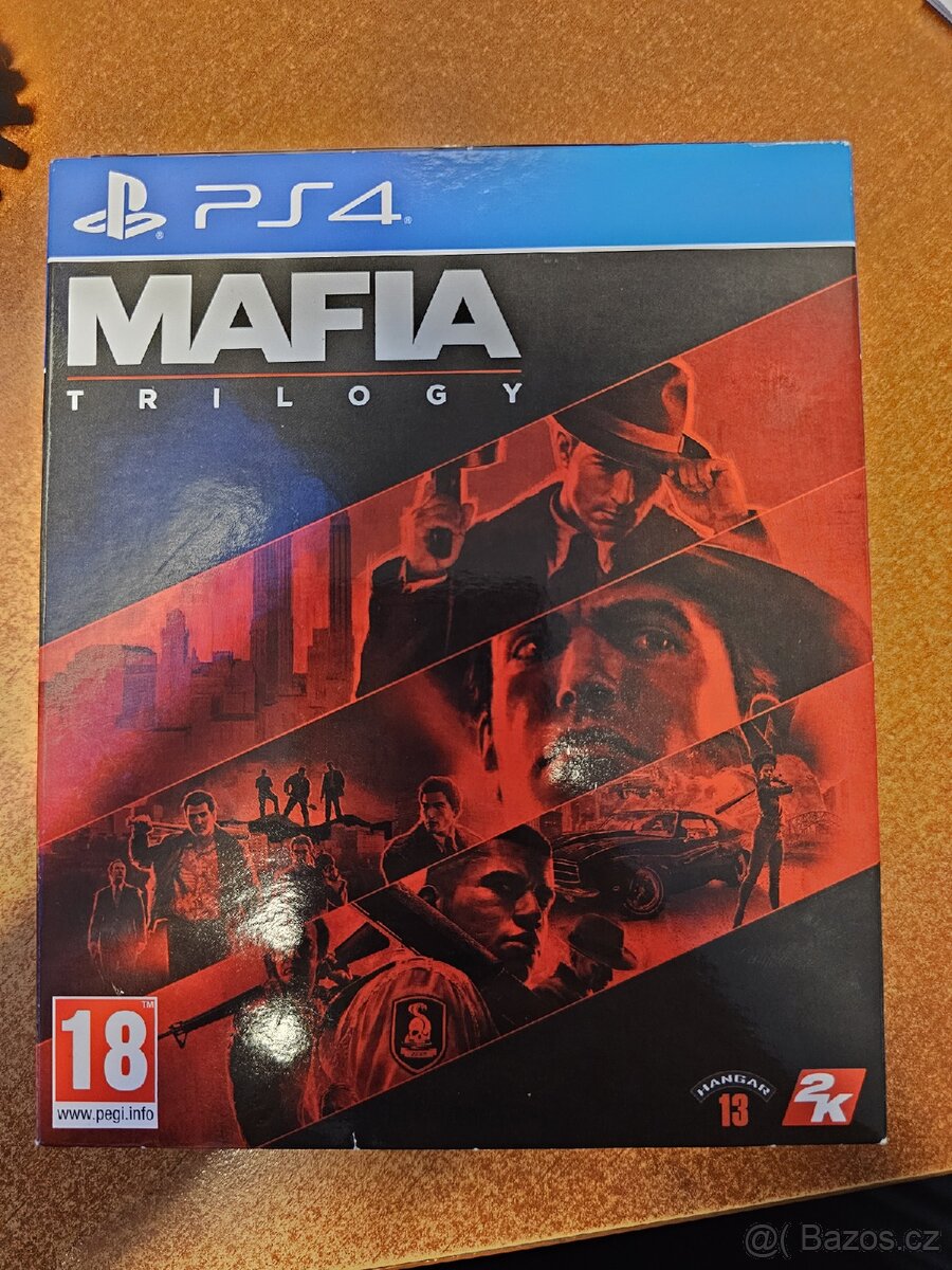 Mafia Trilogy PS4 nebo PS5 CZ dabing