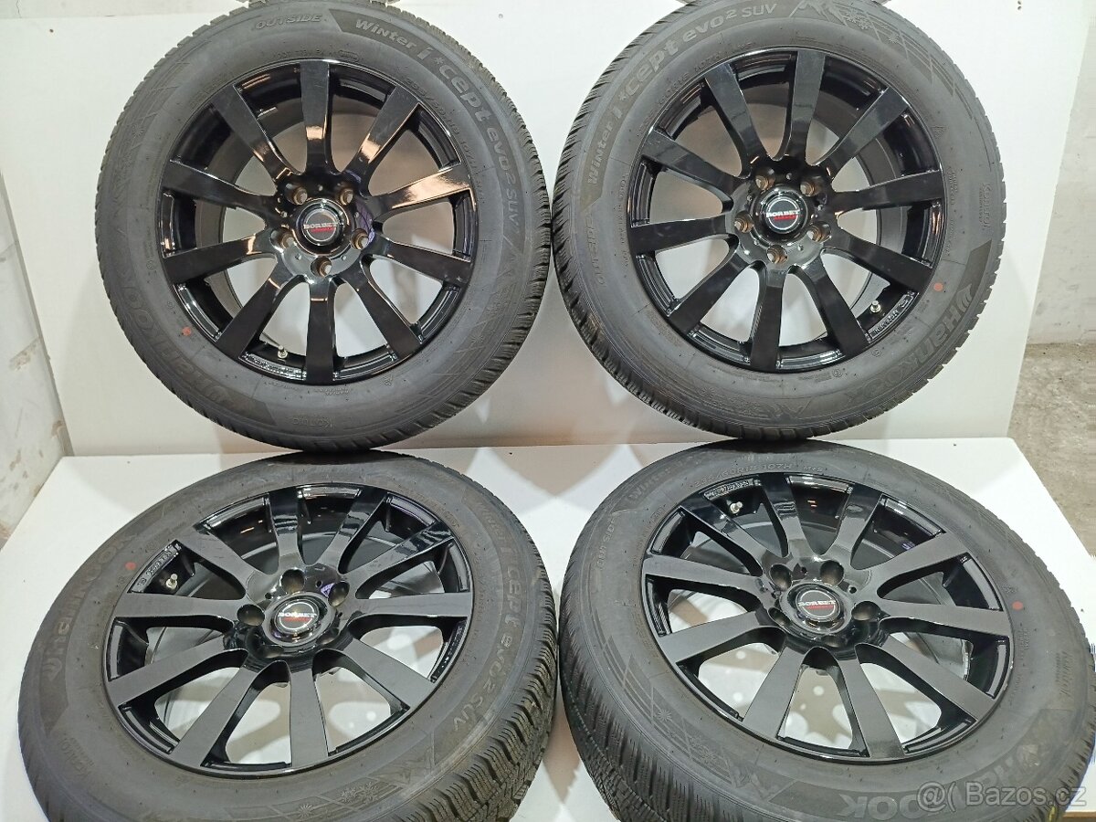 Zimní alu kola 5x127 R18 ET35 pneu 235/60/18/