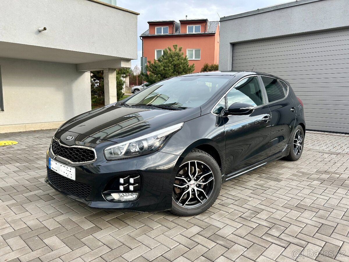 Kia Ceed GT-line 1.6CRDi 100kw, ČR původ 12/2015