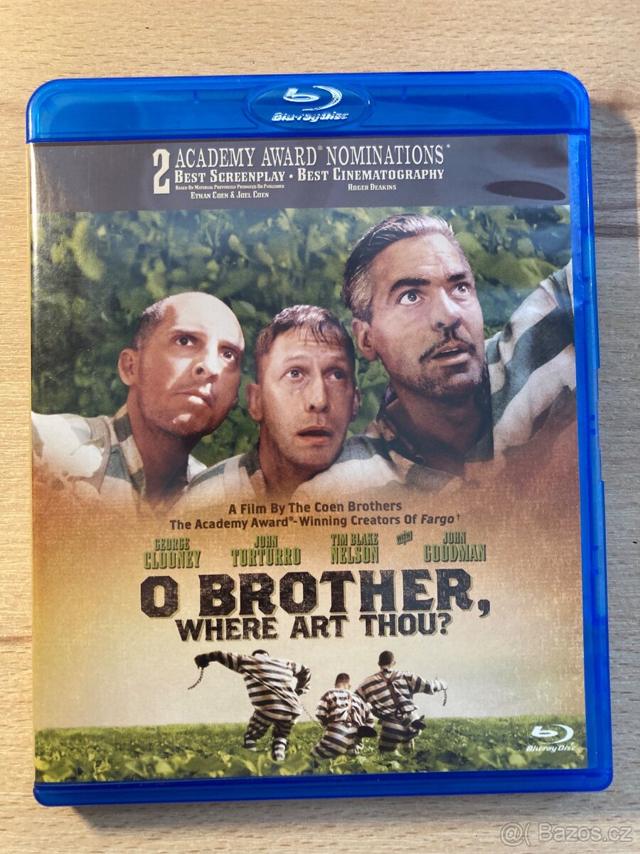 Blu-ray O Brother, Where Art Thou? Coen brothers [Reg A,B,C]