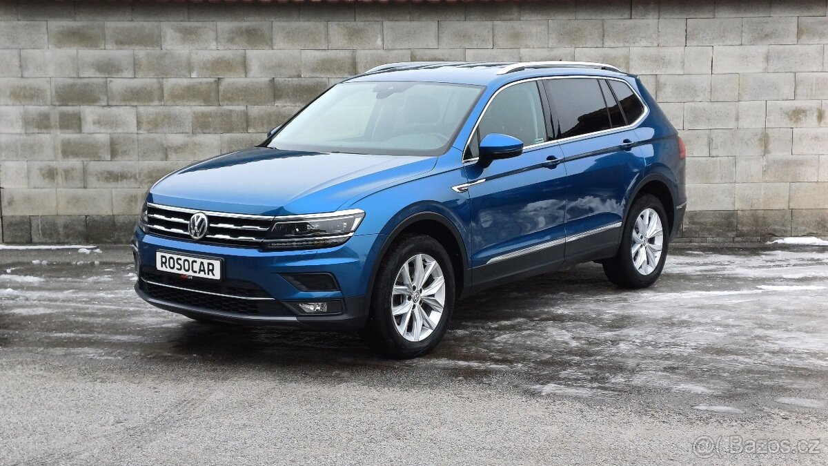 VW Tiguan Allspace 2.0TSI 162kW 4Motion Highline 1maj-ČR-DPH