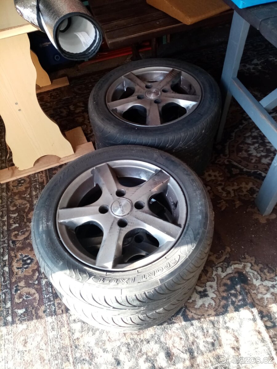 Sada letních pneu s Alu koly 185/55 r14