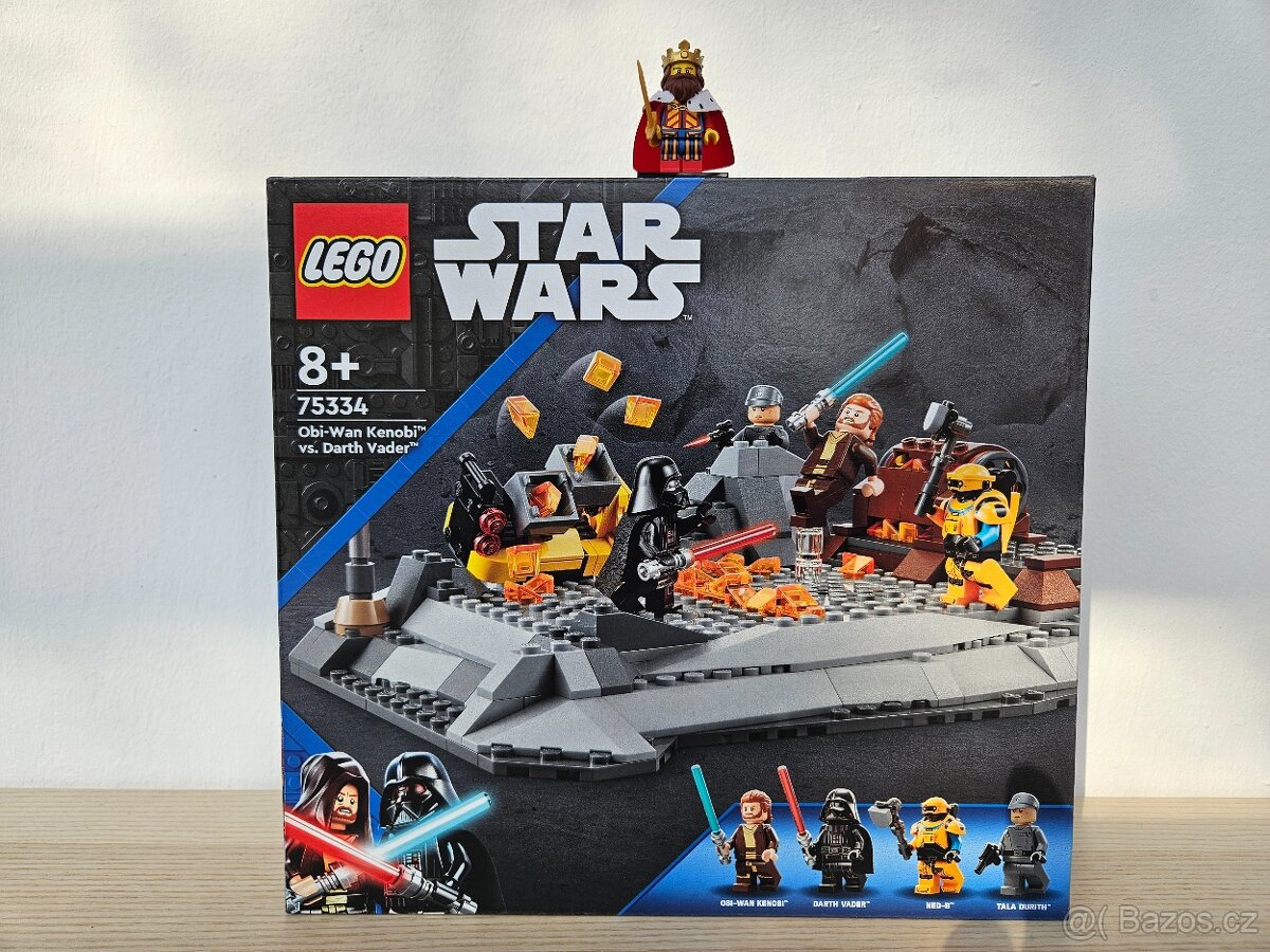 LEGO Star Wars 75334 Obi-Wan Kenobi vs Darth Vader