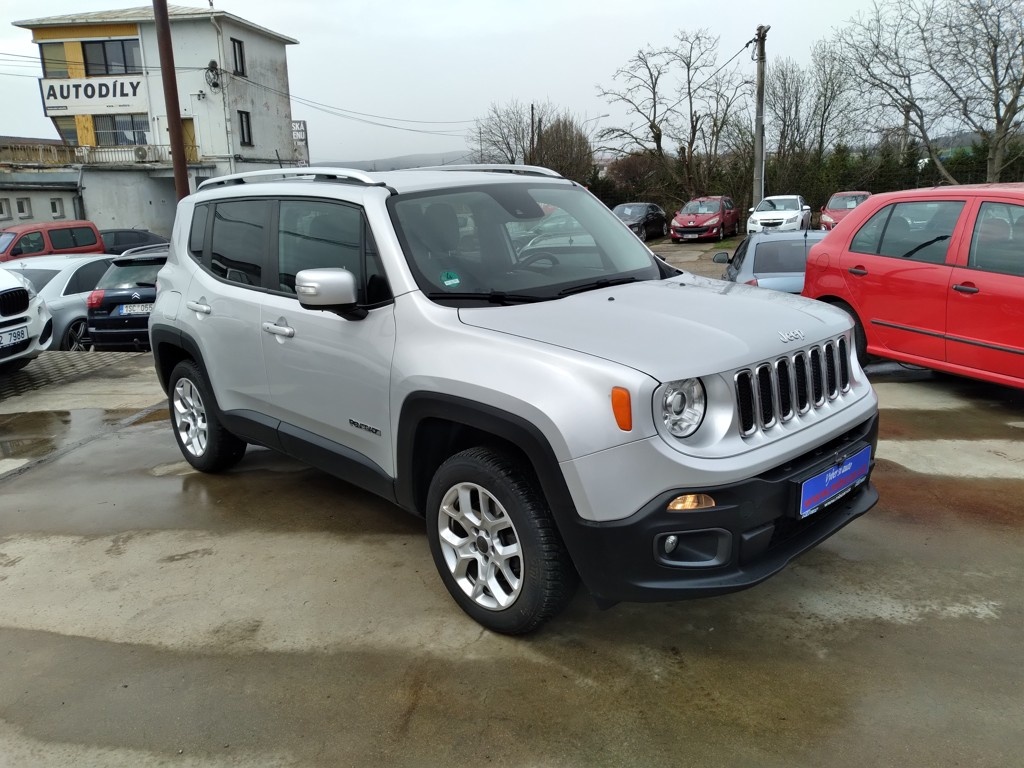 Jeep Renegade 2.0D 4x4 MultiJet Limited 1.majitel,manuál