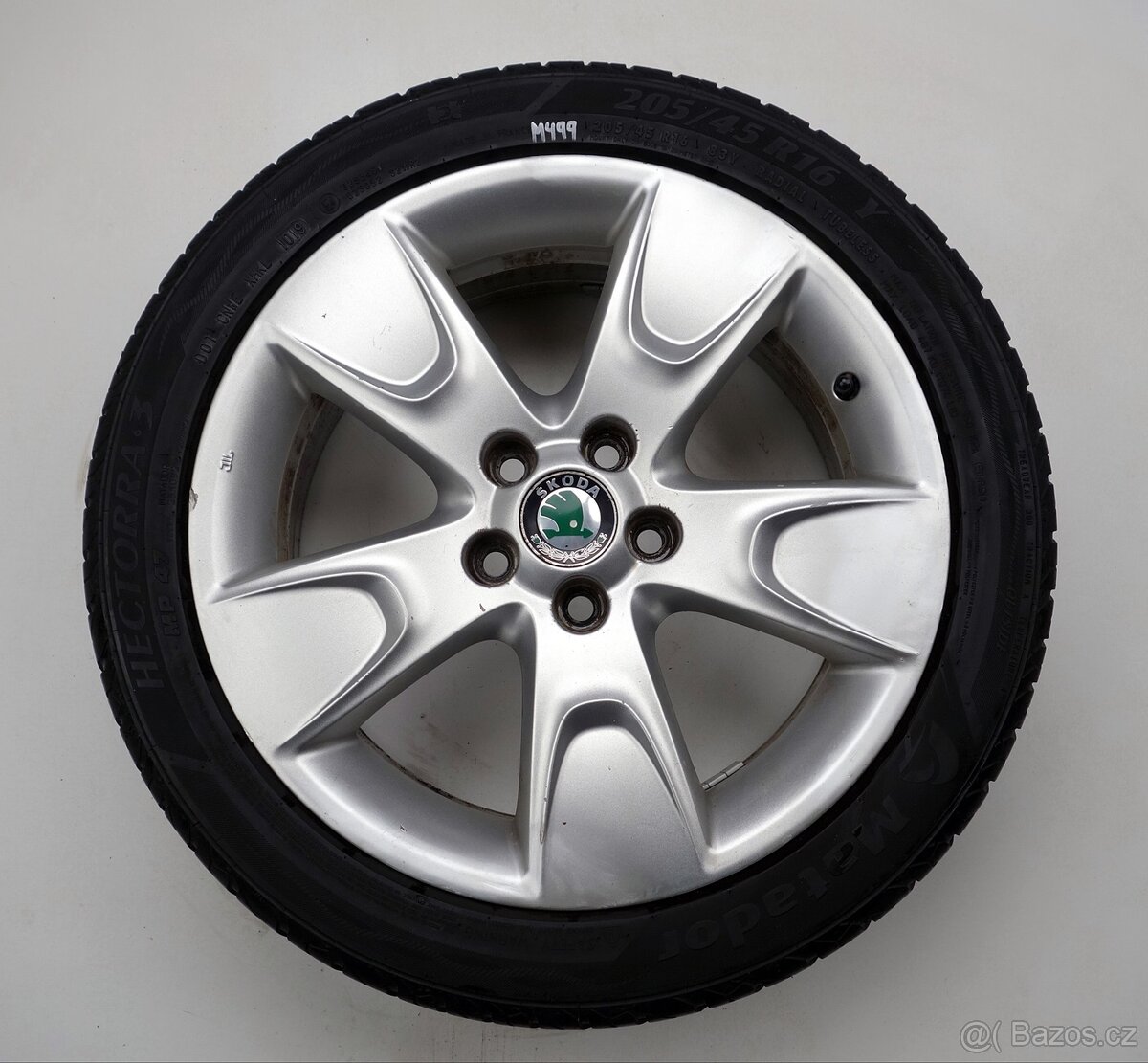 Škoda Fabia - Originání 16" alu kola - Letní pneu