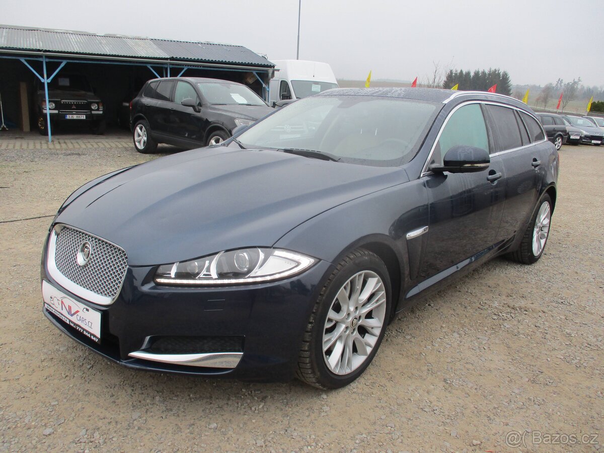 JAGUAR XF 2,2D 147kw Sportbrake Automat 12/2013