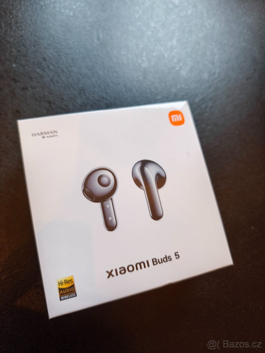 XIAOMI Buds 5 HARMAN sluchátka NOVÉ