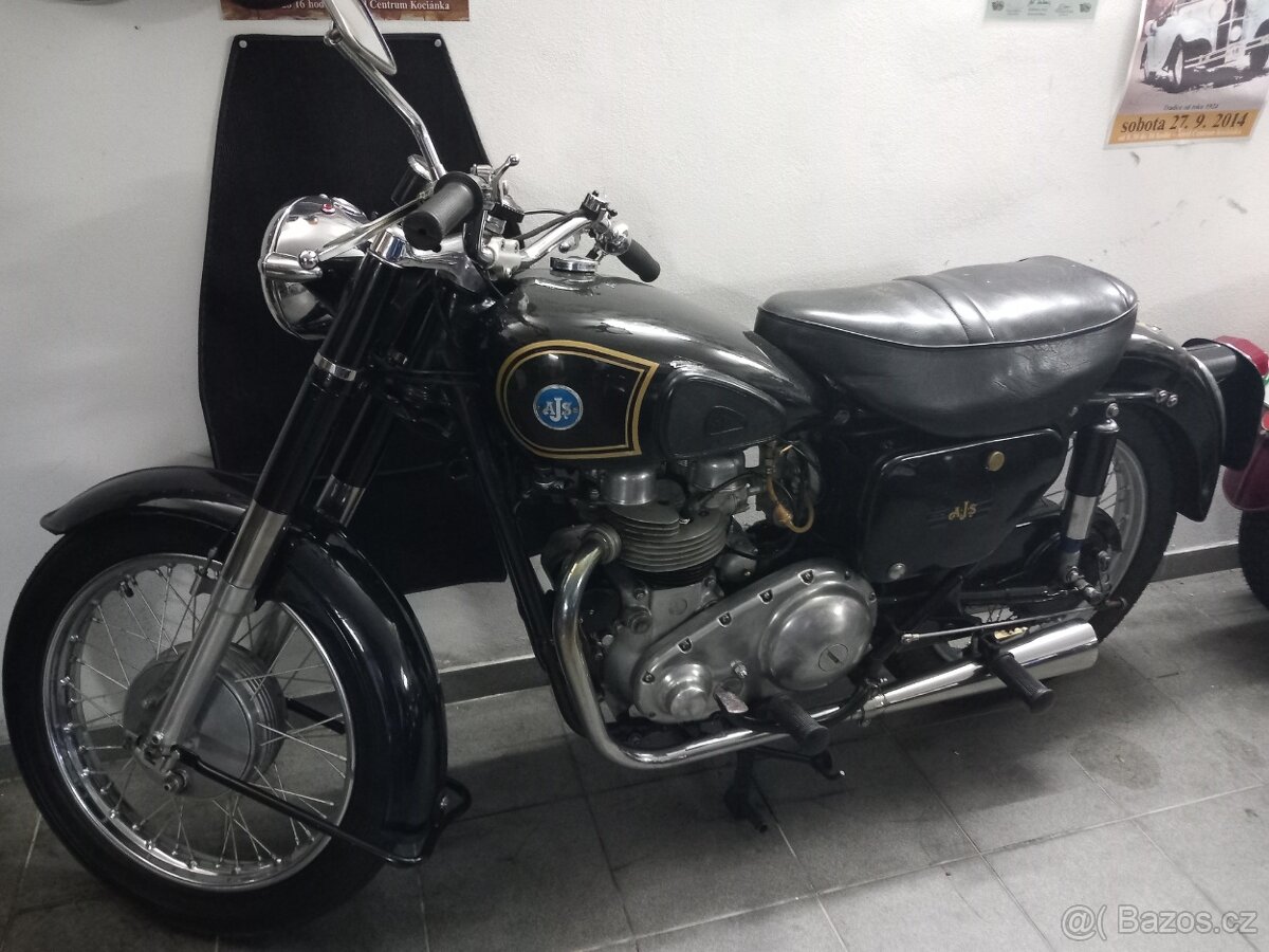 Motocykl AJS 500