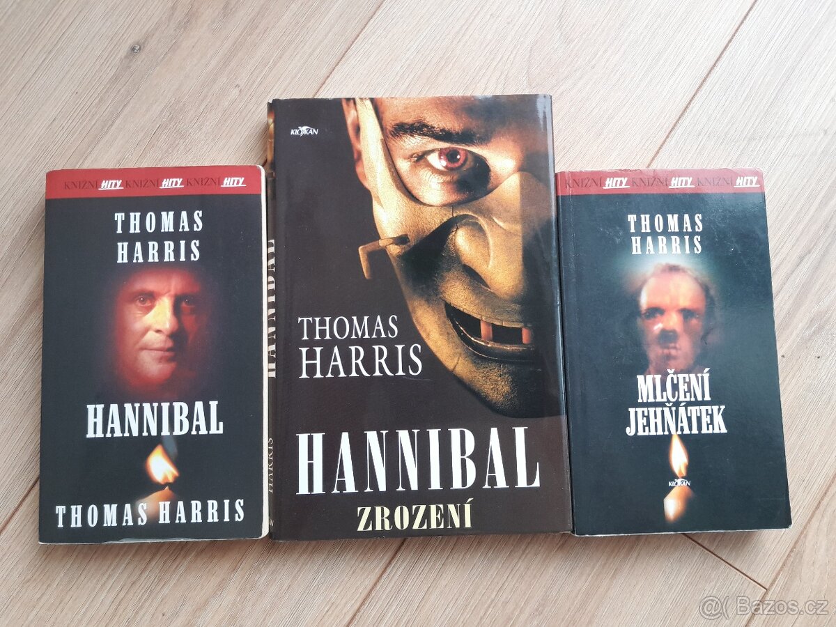 Thomas Harris knihy o Hannibalu Lecterovi