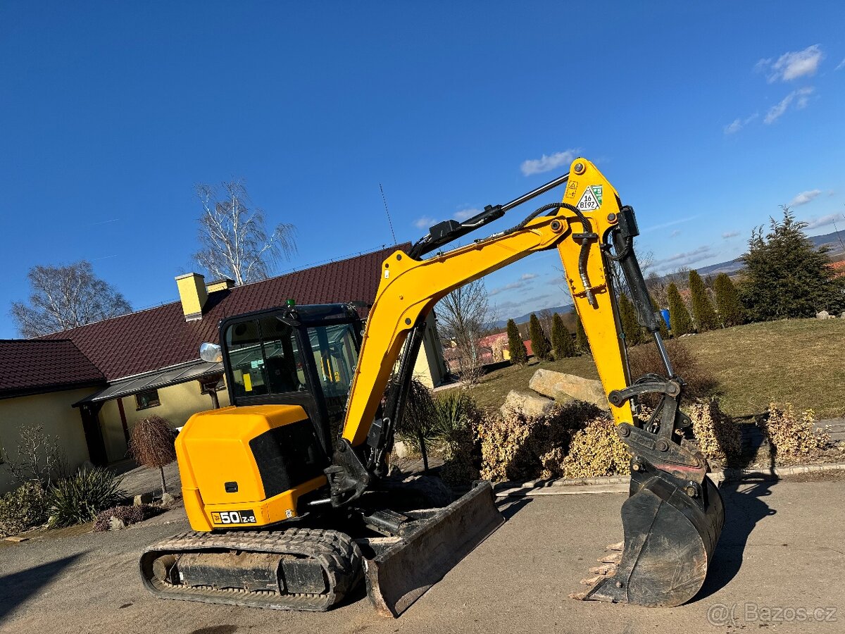 Minibagr Jcb 50z-2 2023 3x lzice