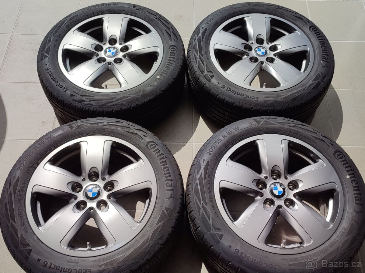 Nový letní komplet BMW 16" 5x112 ET47 pneu 205/55/16 91W