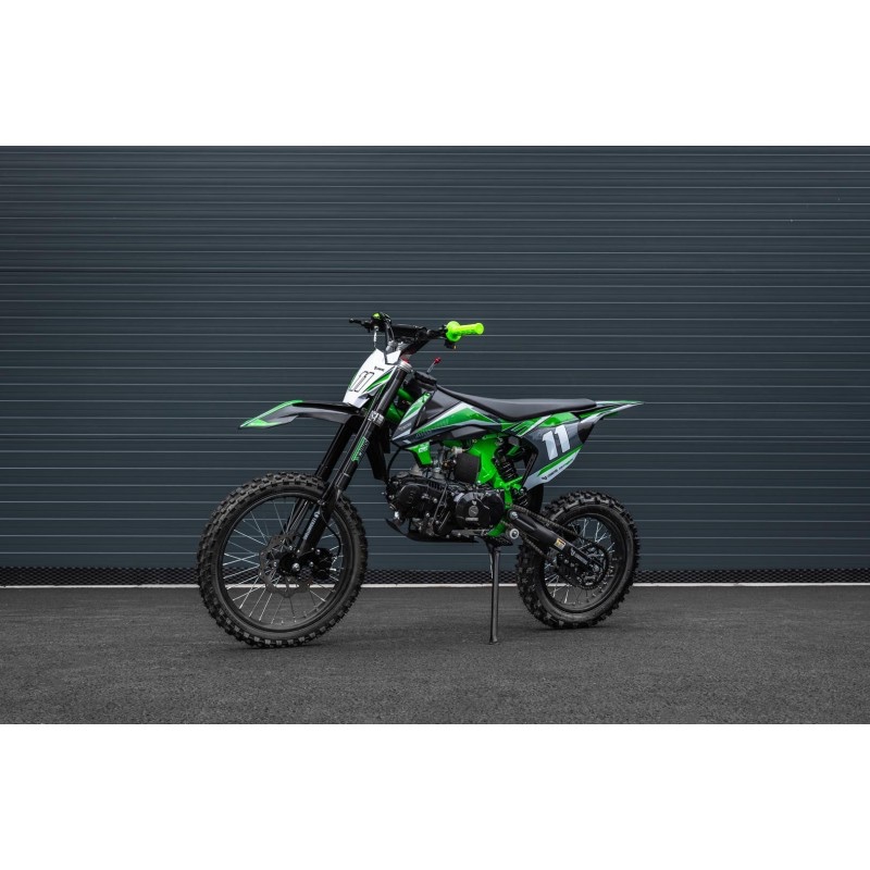 Pitbike Leramotors Shark 125ccm, e-start, zelena