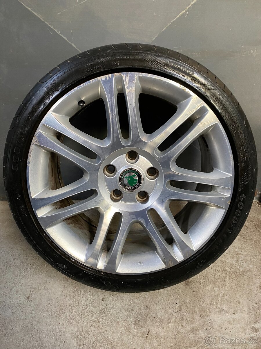 Alu kola 5x112 R18 Škoda Superb 2