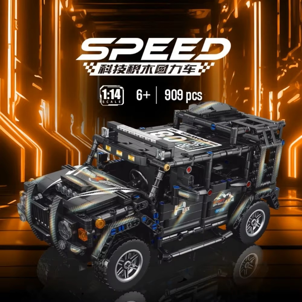 Stavebnice Jeep Hummer kompatibilní s LEGO