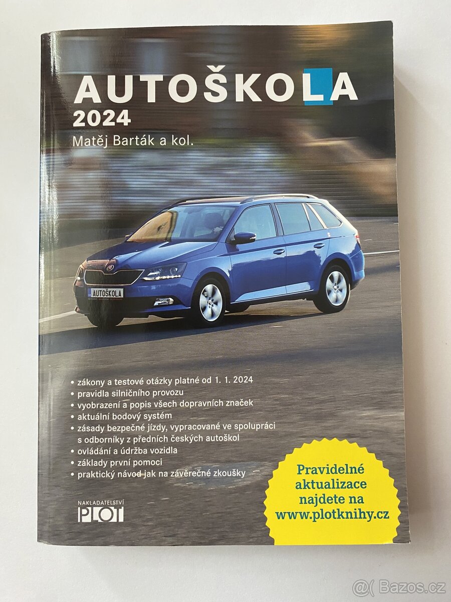 Učebnice Autoškola 2024