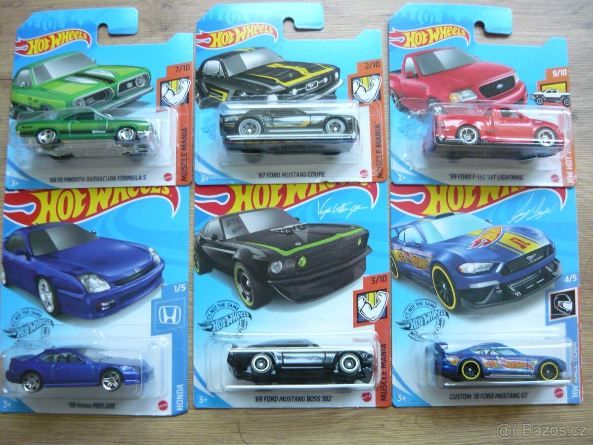 AUTÍČKA HOT WHEELS