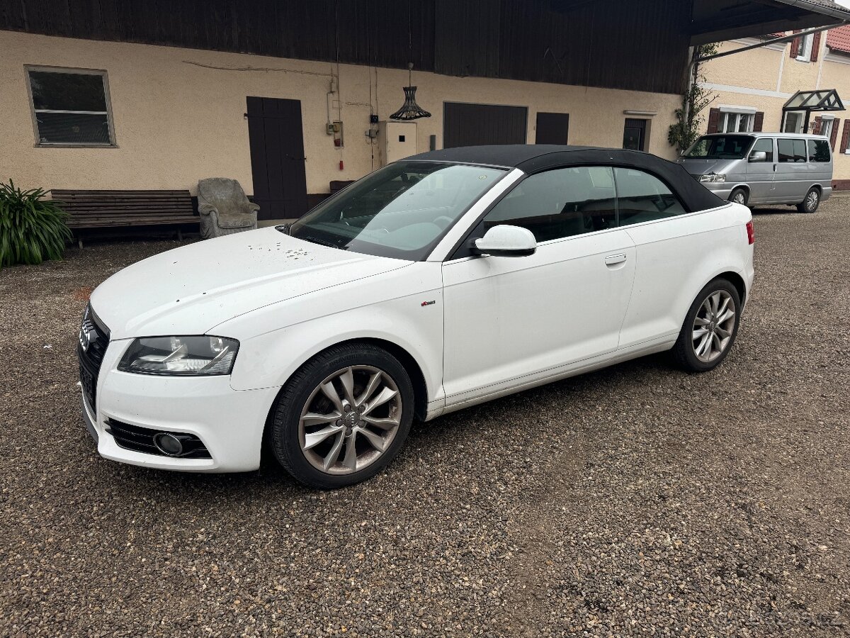 AUDI A3 CABRIO 1.2 TSI 77kw 2011 S-line SERVISKA