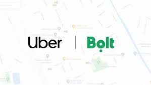 řidiči Bolt a Uber