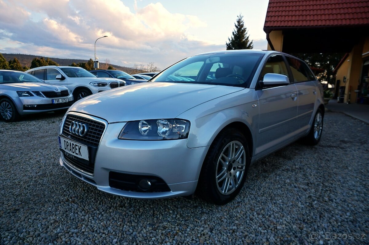 A3  HATCHBACK 1,6 75KW + LPG 2008 S-LINE 5DV