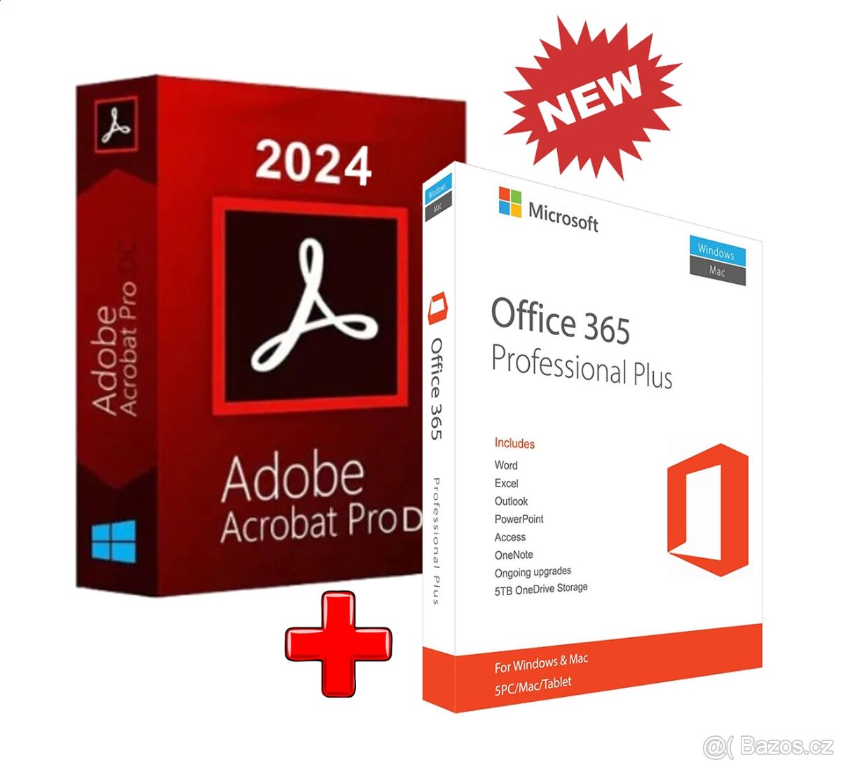 Balík MS Office 365 + Adobe Acrobat Pro